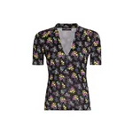 Dolce & Gabbana Small floral-print silk pullover Top