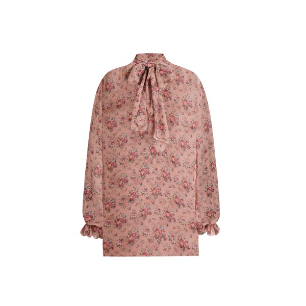 Dolce & Gabbana Small flower bouquets-print chiffon top