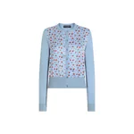 Dolce & Gabbana Small rose-print satin cardigan
