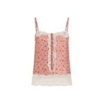 Dolce & Gabbana Small rose-print silk top