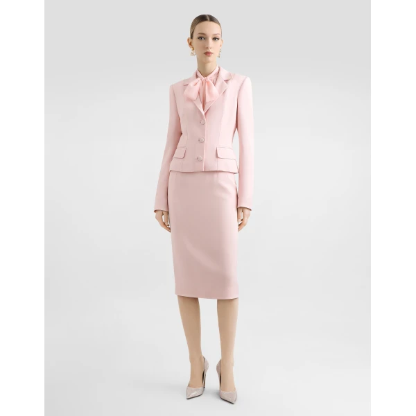 Dolce & Gabbana Stretch cady skirt, view 2