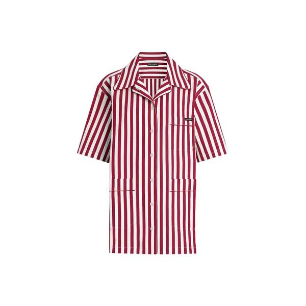 Striped cotton shirt