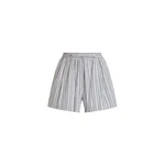 Dolce & Gabbana Striped poplin culottes shorts