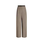 Dolce & Gabbana Tweed-effect linen and viscose trousers
