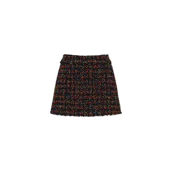 Tweed miniskirt