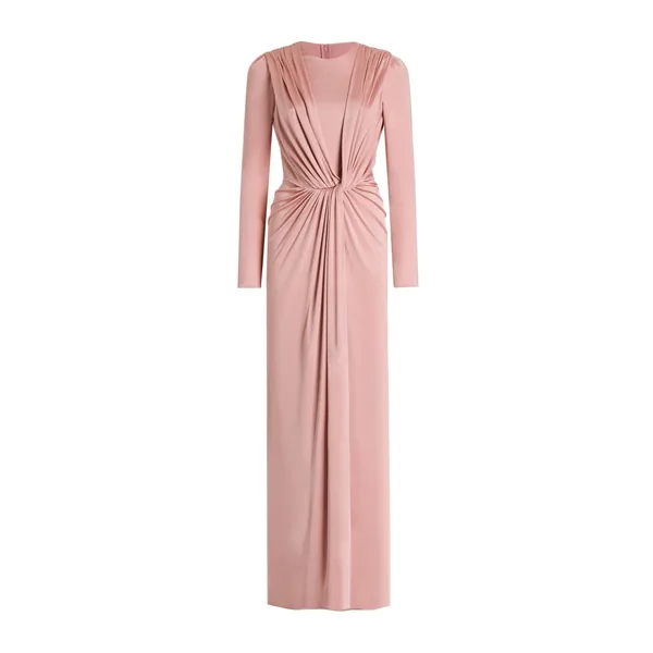 Viscose jersey long dress
