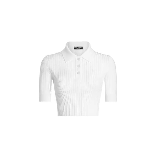 Dolce & Gabbana Viscose polo Knit