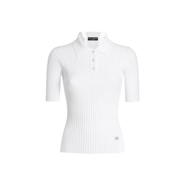 Dolce & Gabbana Viscose polo Knit