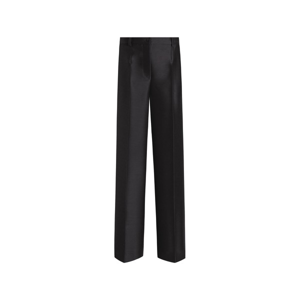 Dolce & Gabbana Wool and silk faille trousers