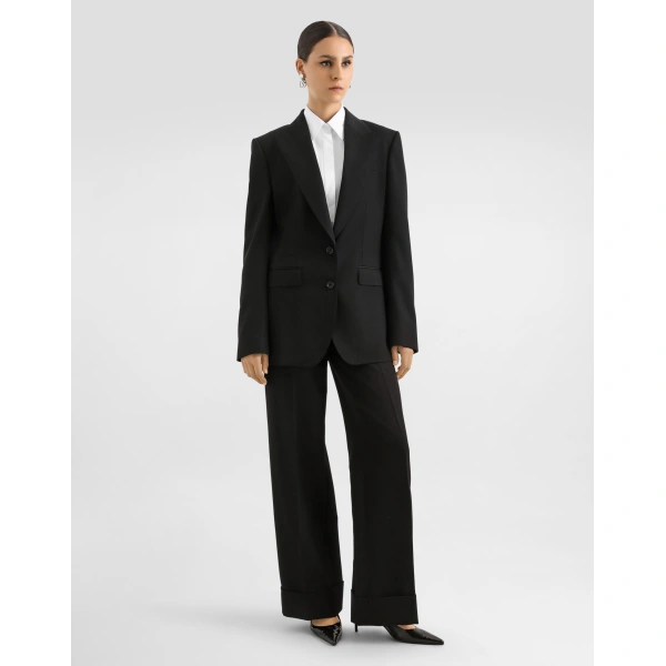 Dolce & Gabbana Wool gabardine trousers, view 2