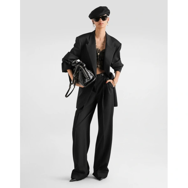 Dolce & Gabbana Wool gabardine trousers, view 2
