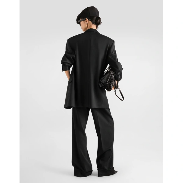 Dolce & Gabbana Wool gabardine trousers, view 3