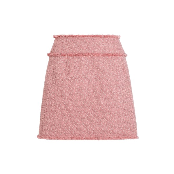 Dolce & Gabbana Wool raschel tweed miniskirt Skirt