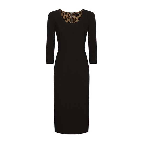 Dolce & Gabbana Woolen calf-length dress