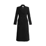 Erdem Embroidered Grain De Poudre Tailored Coat