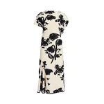 Erdem Fil Coupe Poplin Short Sleeve Midi Dress - Dresses - British Romantic Luxury at Coveti