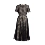 Erdem Floral Lace Short Sleeve Midi Dress - Dresses - British Romantic Luxury at Coveti