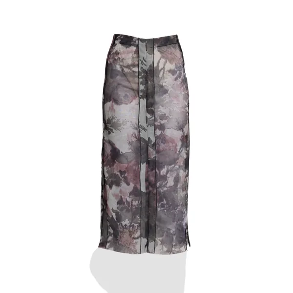 Erdem Floral Print Jacquard Knit Skirt - Skirts - British Romantic Luxury at Coveti