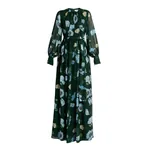 Erdem Floral Silk Voile Long Sleeve Gown - Dresses - British Romantic Luxury at Coveti