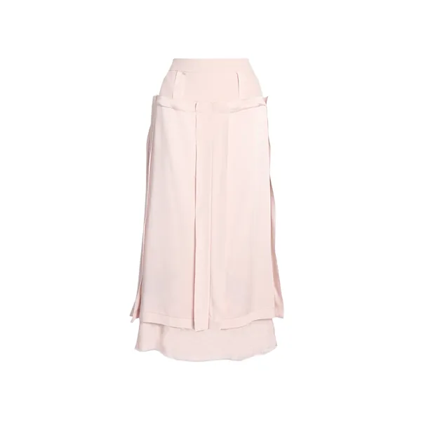 Erdem Satin Cady Midi Skirt