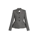 Erdem Single Breasted Fitted Blazer - Jackets - British Romantic Luxury at Coveti
