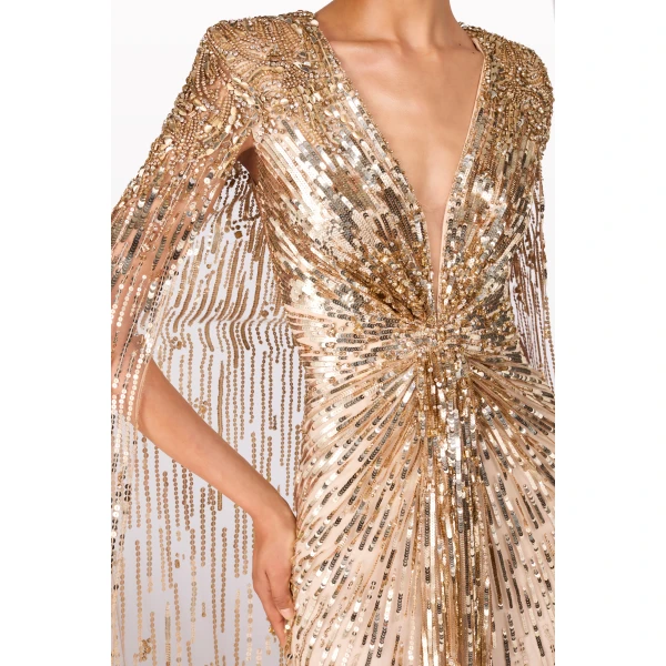 Jenny Packham Gold Rush Dress, view 4