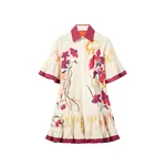 La Double J Choux Dress in Corsage Placée Ivory