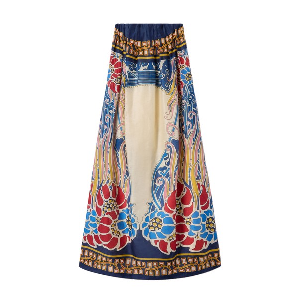 La Double J Filter Dress in Lemuria Placée Blue