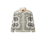 La Double J JJ Jean Jacket in Mirage Placée Green