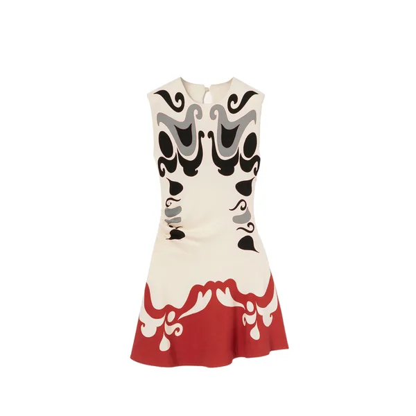 Lela Mini Dress in Phoenix Placée Ivory