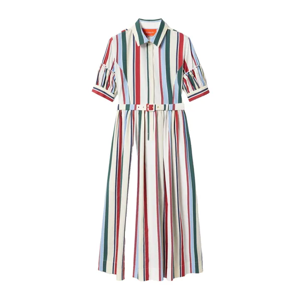 Libertine Dress in Stripes Multicolor