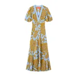 La Double J Marlene Dress in Tangle Light Blue
