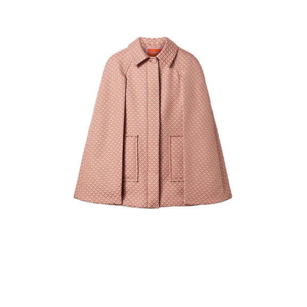 La Double J Milano Mini Cape in Tulip Pale Pink