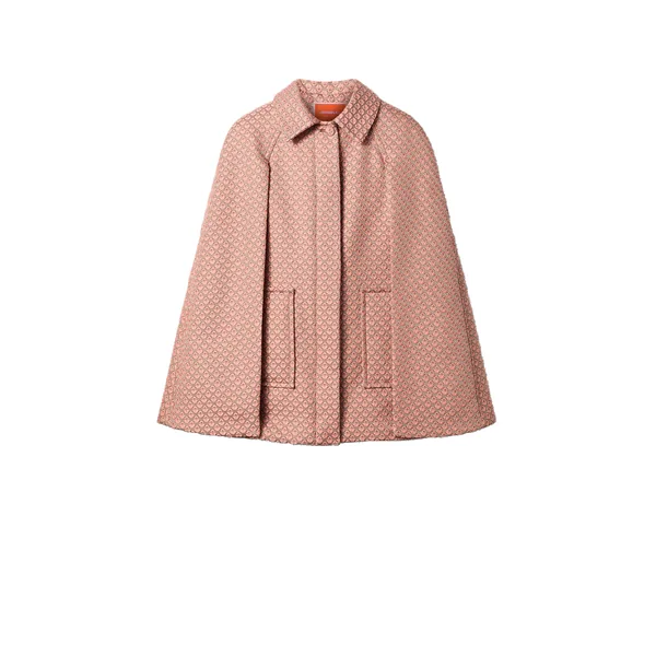 La Double J Milano Mini Cape in Tulip Pale Pink