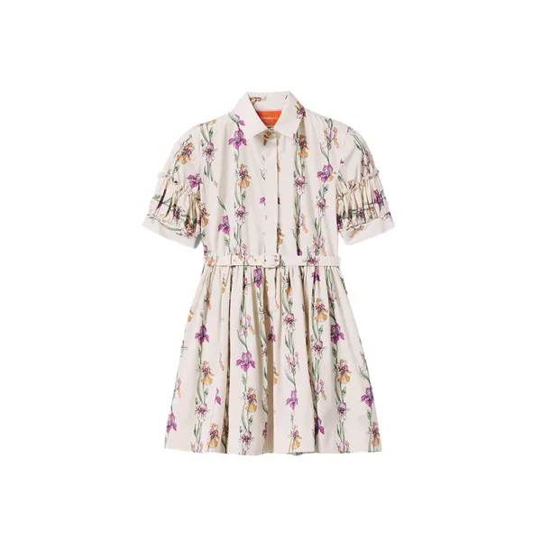 Mini Libertine Dress in Mini Iris Ivory