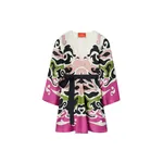 La DoubleJ Mini Magnifico Dress in Phoenix Placée Pink - Dresses - Milanese Maximalist Fashion at Coveti La Double J Mini Magnifico Dress in Phoenix Placée Pink