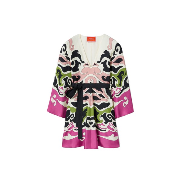 La Double J Mini Magnifico Dress in Phoenix Placée Pink