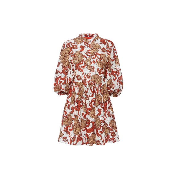 La Double J Mini Portofino Dress in Reef White
