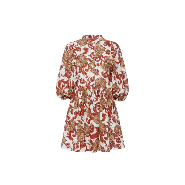 Mini Portofino Dress in Reef White