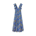 La Double J Penelope Dress in Riptide Light Blue