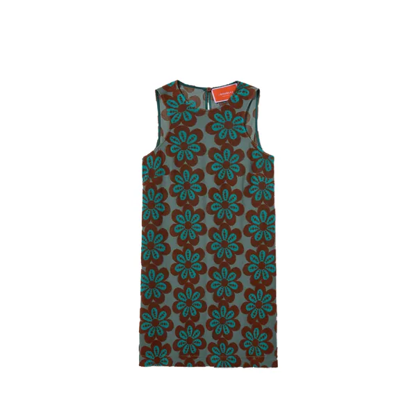 Racer Mini Dress in Caper Rust