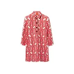 La Double J Short Artemis Dress in Clover Red