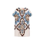 La Double J Super Mini Swing Dress in Palazzo Chocolate