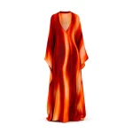 LaQuan Smith gown with dolman sleeves
