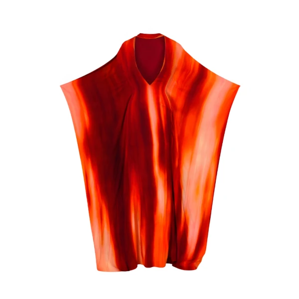 sunset ombre dress
