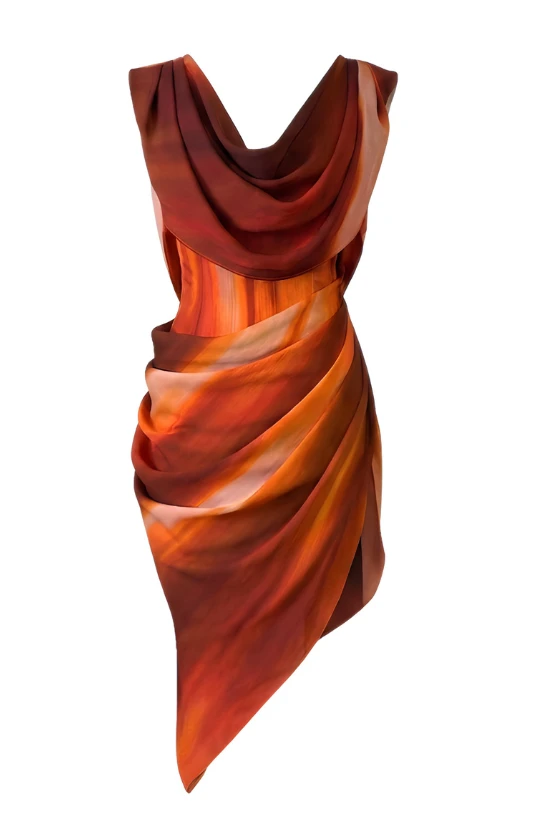 LaQuan Smith dresses Signature Dresses LaQuan Smith knee length dress with open back and corset detail