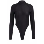 LaQuan Smith long sleeve bodysuit
