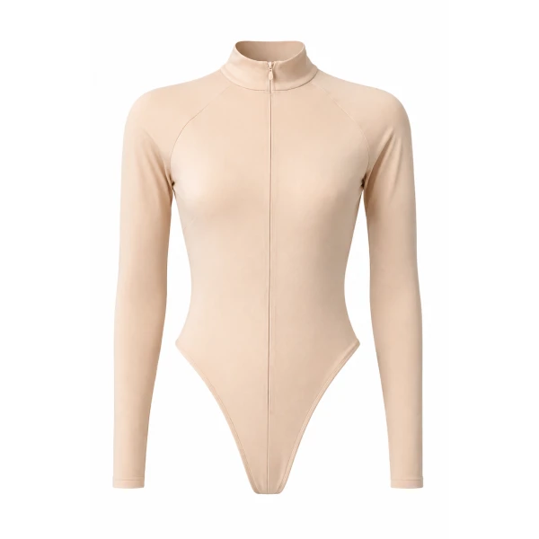 LaQuan Smith long sleeve bodysuit