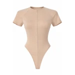 LaQuan Smith short sleeve bodysuit