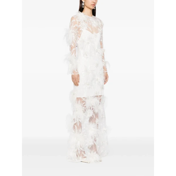 Macgraw Birdy Dress in Ivory, view 5